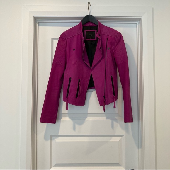 100% real suede moto jacket - Picture 1 of 3